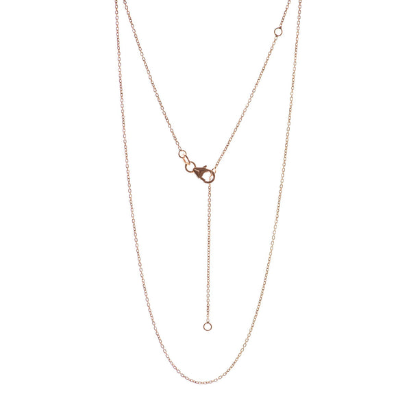 Rose gold adjustable 16-20 Inch chain
