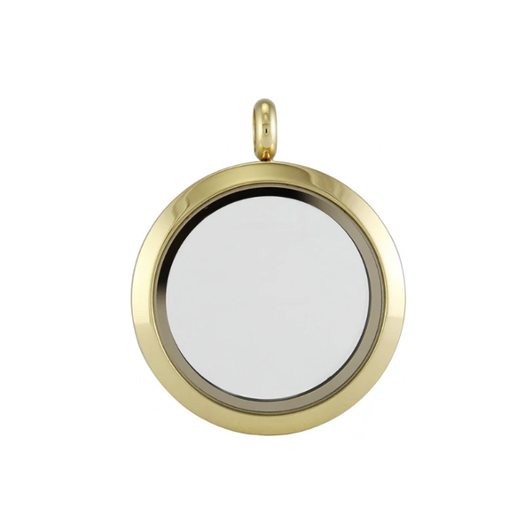 Locket in yellow gold