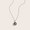 mini simplicity in rose gold pendant
