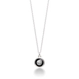 mini simplicity silver pendant