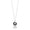 mini simplicity silver pendant