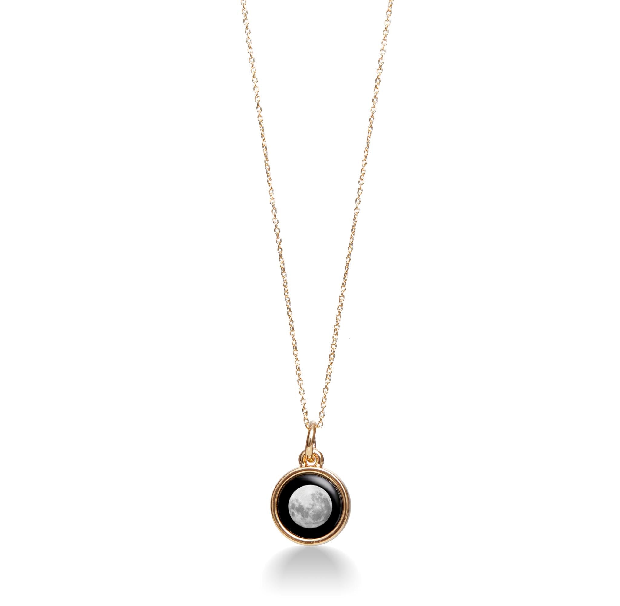 Mini Simplicity in yellow gold pendant