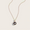 mini simplicity in yellow gold pendant