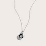 mini simplicity silver pendant