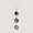 mini usambara three drop silver pendant