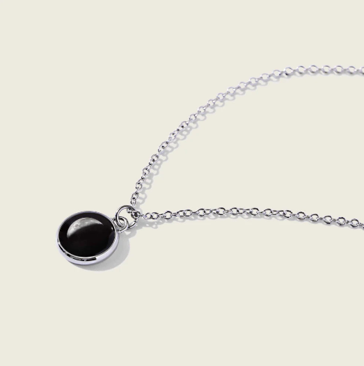 Luna Pendant in Stainless Steel
