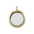 Locket in yellow gold