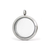Locket in stainless steel